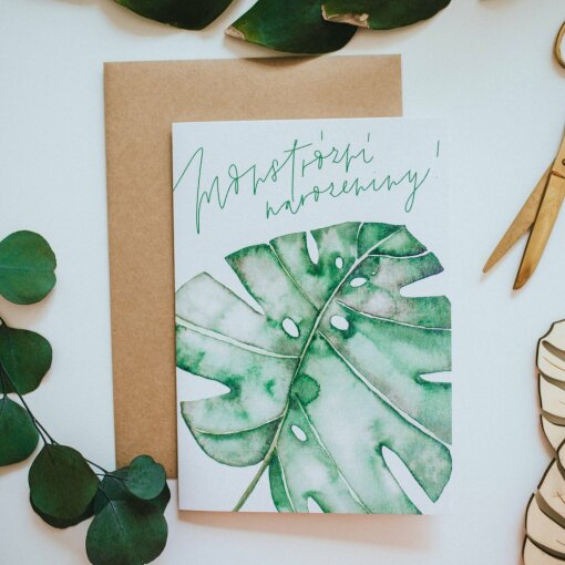 přání Monstrózní narozeniny